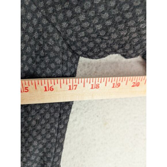 Banana Republic Trench Coat Womens XS Gray Belted Big Buttons Wool Blend - Picture 9 of 16